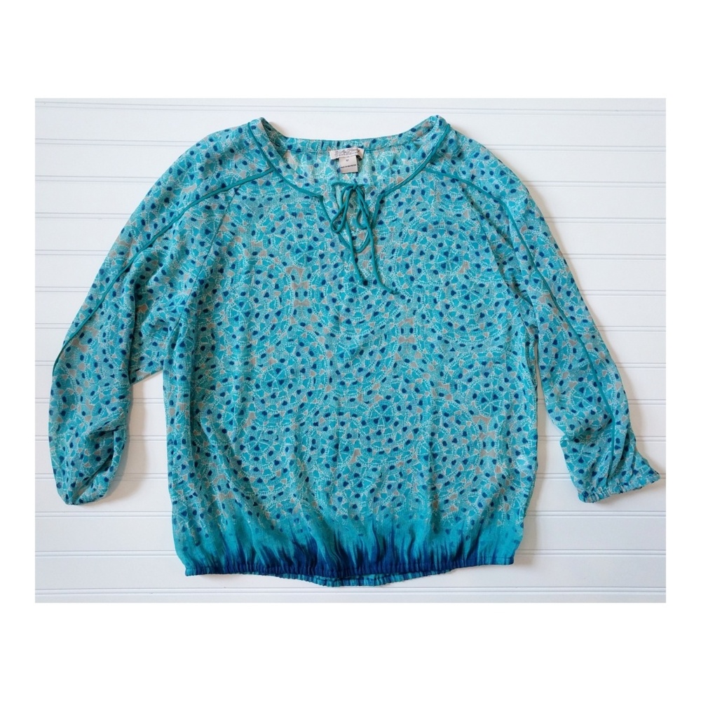 Lucky Brand | Peasant Top, Size Medium